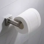 KRAUS Ventus Brushed Nickel Toilet Paper Holder - Solid Brass thumbnail 1