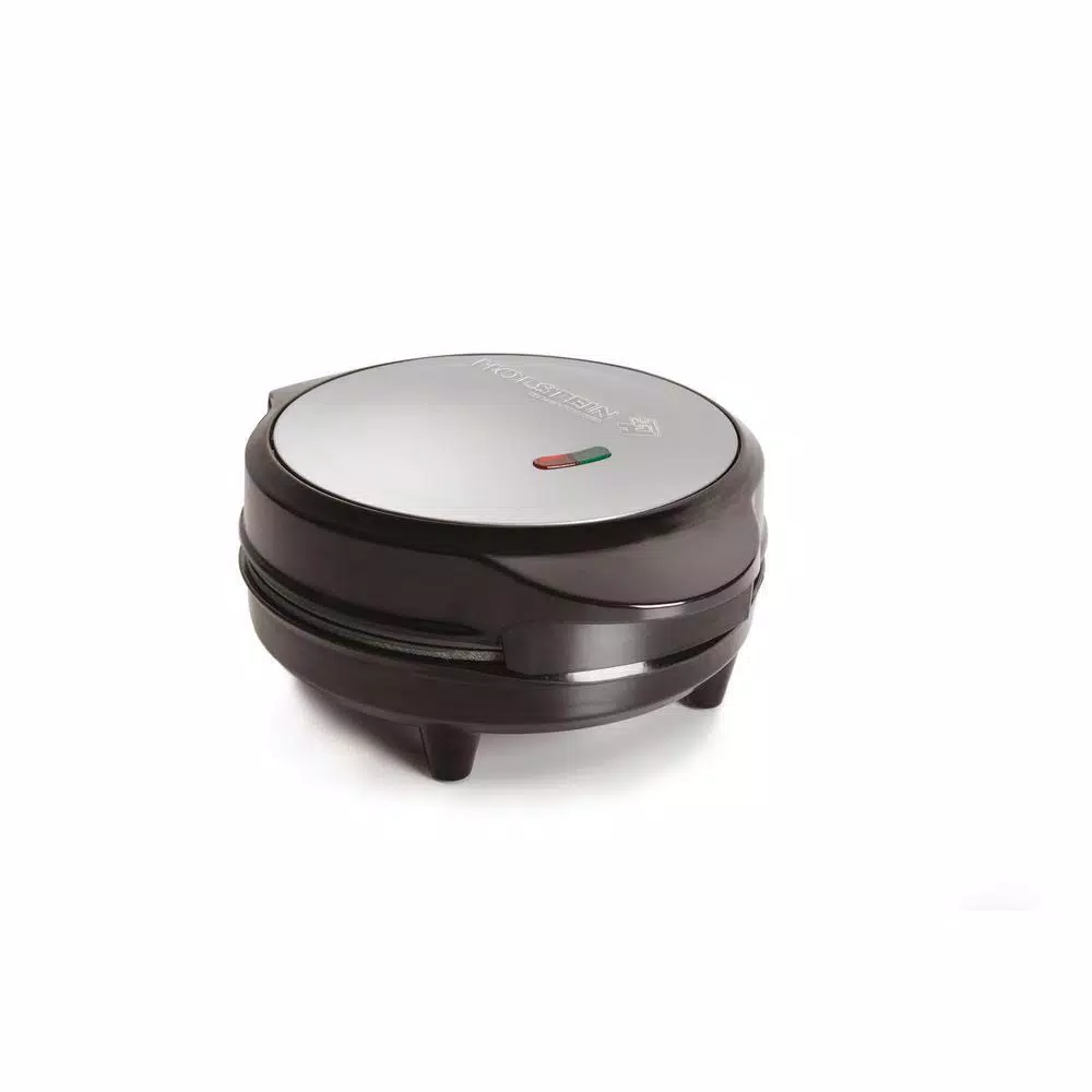 HOLSTEIN HOUSEWARES Holstein Black Stainless Steel Non-Stick Omelette Maker, 760W Electric Skillet
