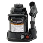 Omega 12-Ton Hydraulic Shorty Bottle Jack, Side Pump Steel Lifting Jack thumbnail 1