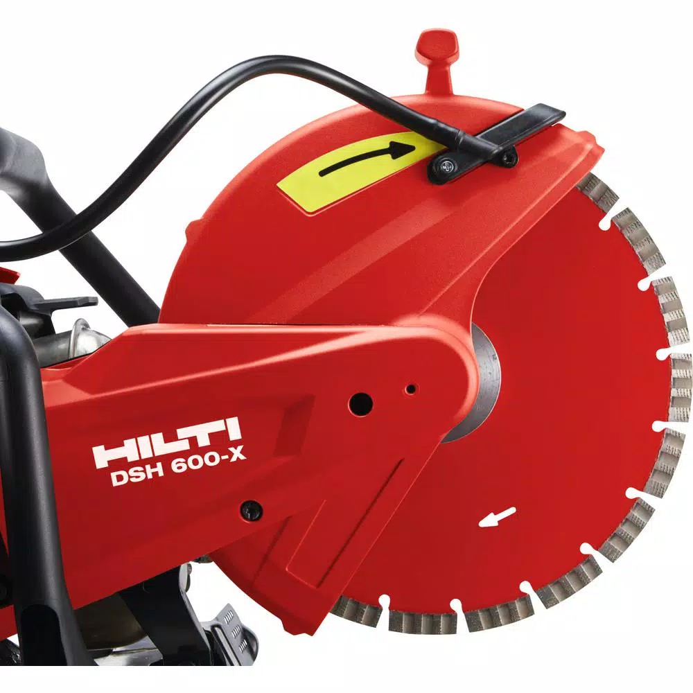 Hilti DSH 600-X 12 in. Hand Held Gas Saw Kit with DSH-P Water Pump and SPX Diamond Blade
