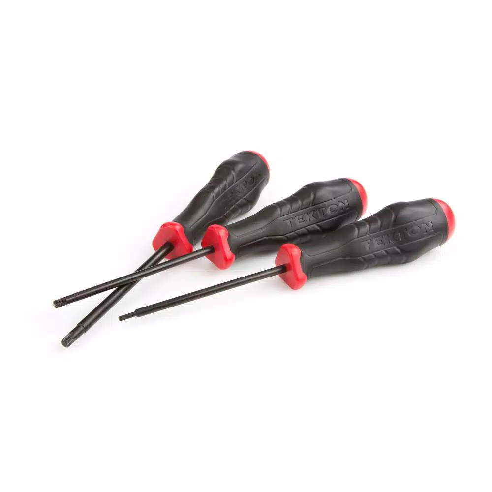 TEKTON 6-Piece Torx Screwdriver Set, Chrome Molybdenum Steel Blades