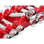 TEKTON 12-Tool Store-and-Go Stubby Wrench Rack Keeper, Red thumbnail 8