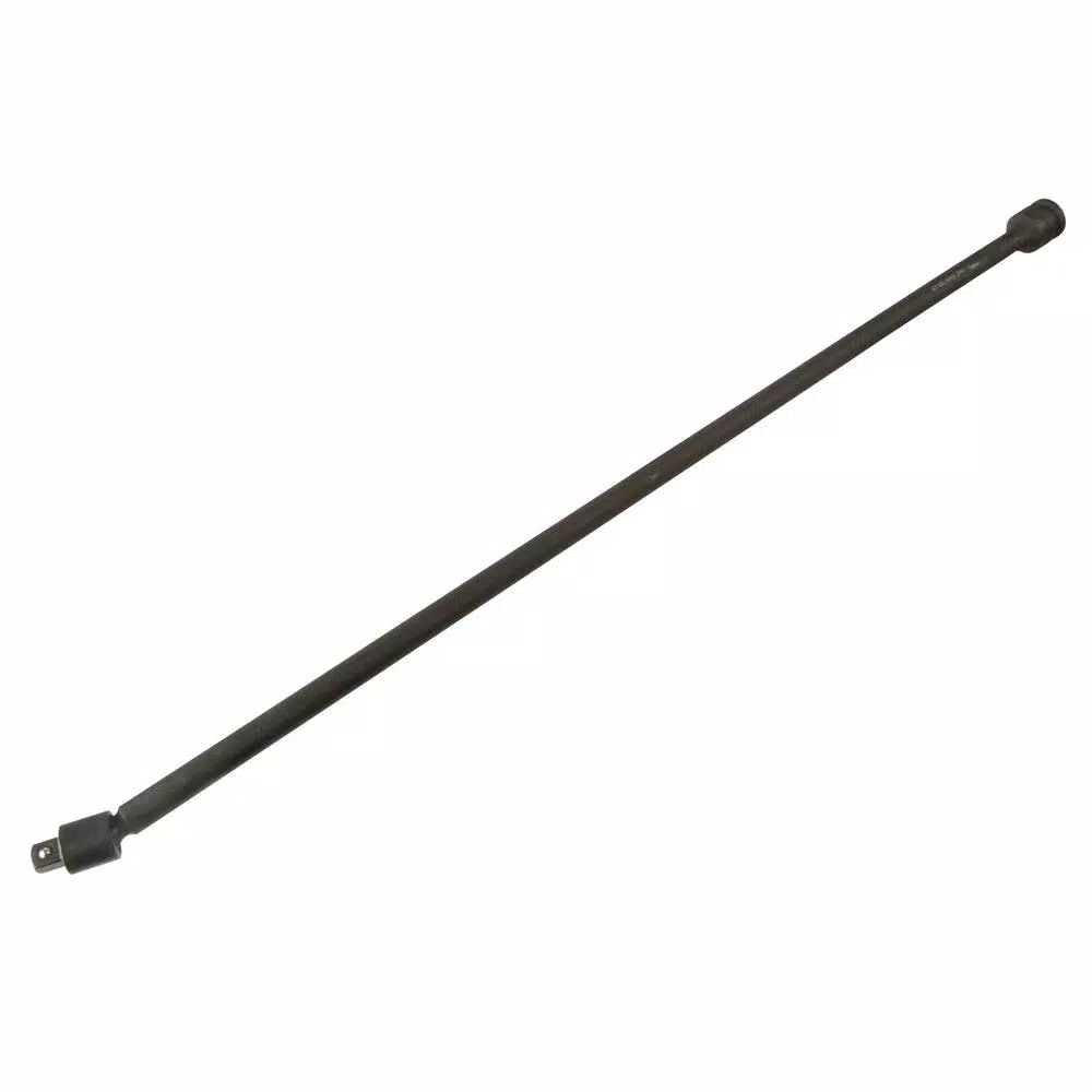 STEELMAN PRO 79994 1/2 in. Drive to 3/8 in. Pinless Swivel Impact Extension Bar, 24 in.