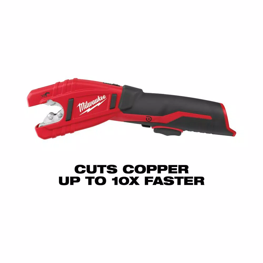 Milwaukee M12 12V Lithium-Ion Cordless Copper Tubing Cutter (Tool-Only)