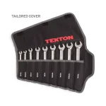 TEKTON 9-Piece Ratcheting Combination Wrench Set, 1/4 in. to 3/4 in., with Roll-Up Pouch thumbnail 9