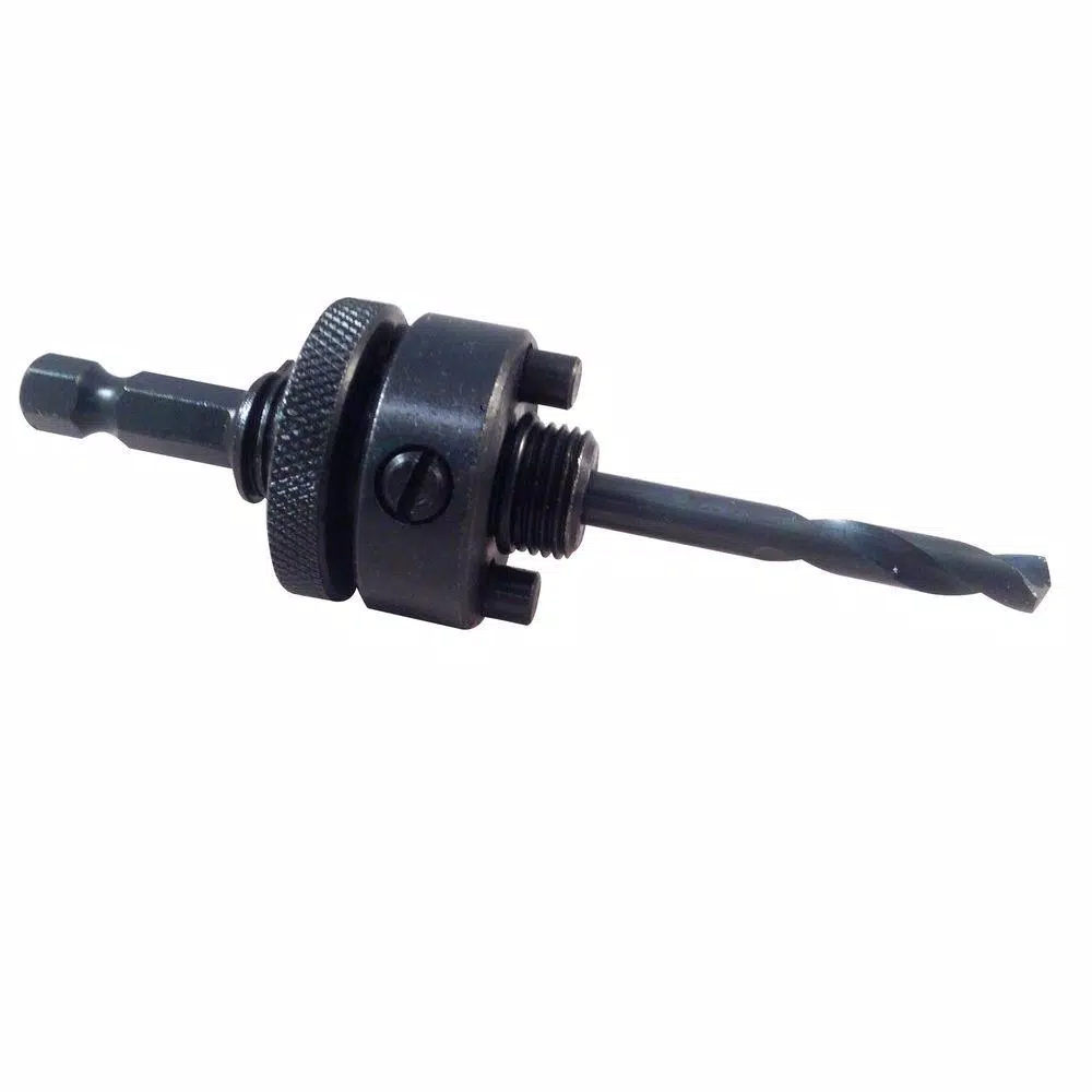 BLU-MOL 3/8 in. Hex Shank Pin Drive Mandrel for 1-1/4 in. to 6 in. Bi-Metal Hole Saws