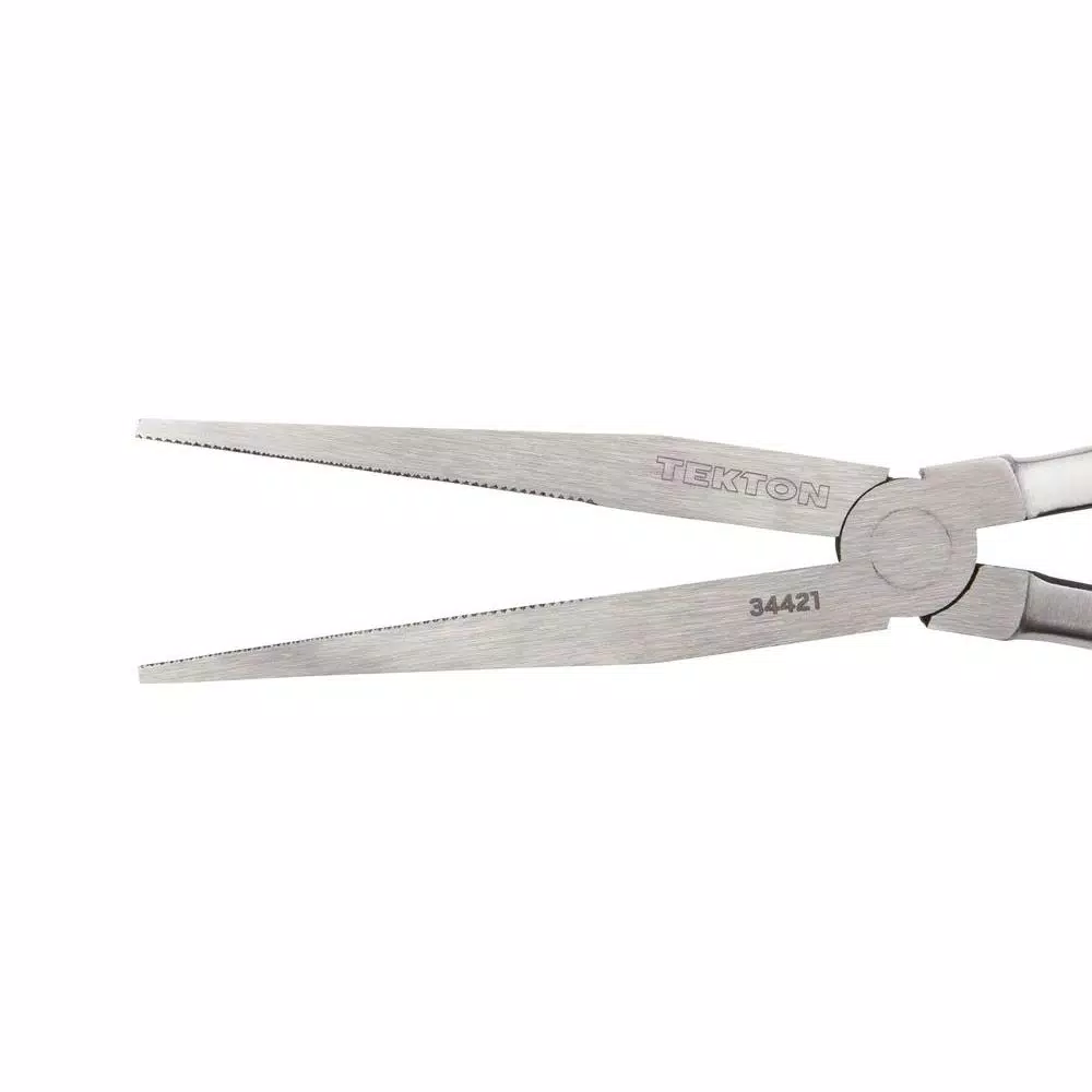 TEKTON 11 in. Duckbill Pliers with Crosscut Teeth
