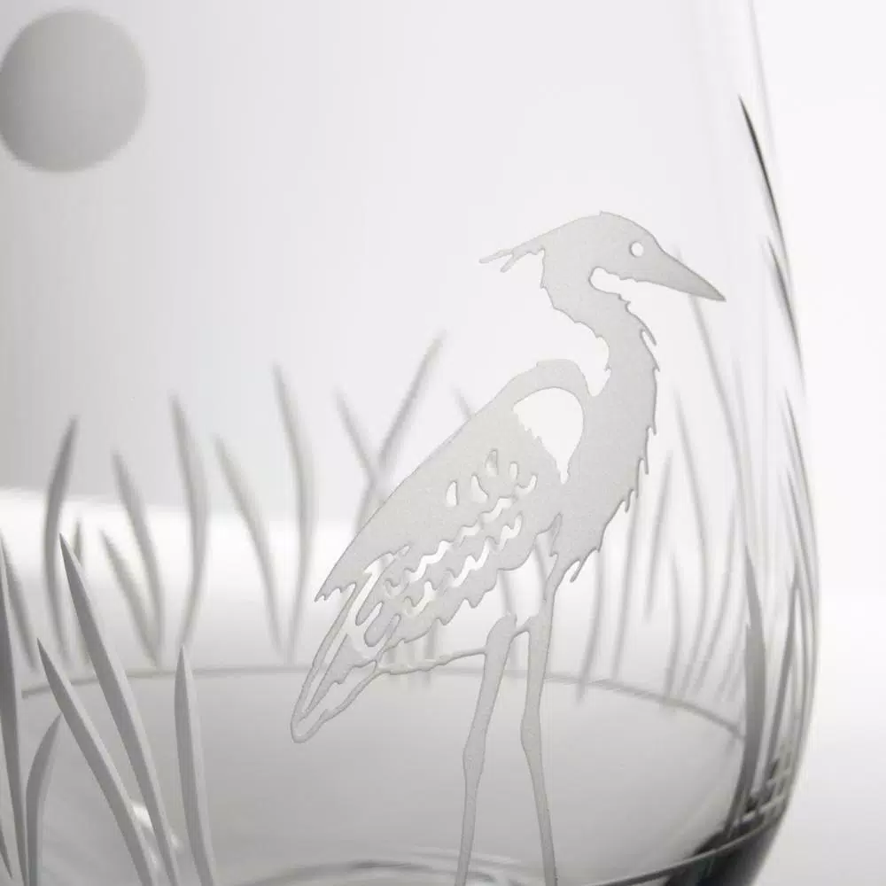 Rolf Glass Heron 16 oz. Beer Mug Set of 4