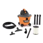 RIDGID 9 Gal. NXT Wet/Dry Shop Vacuum, 4.25 Peak HP with Dual-Flex Hose and Accessories thumbnail 1