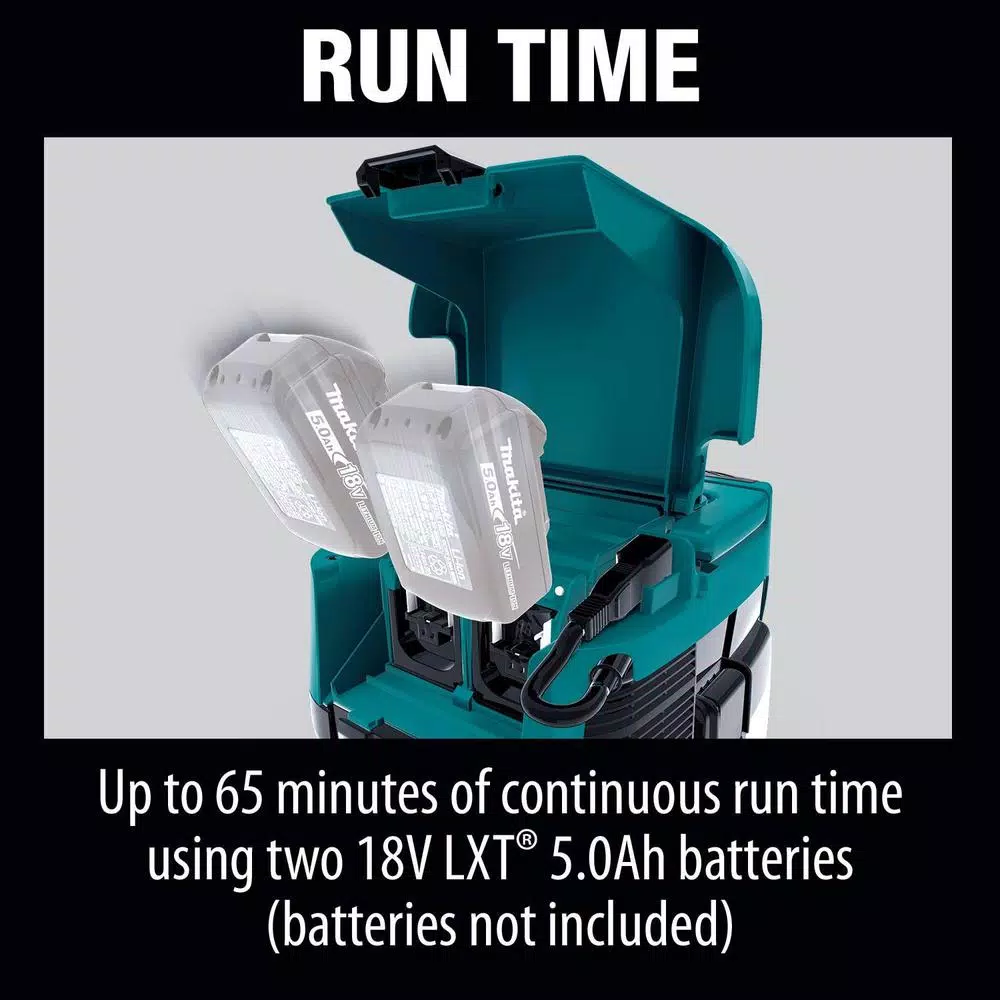 Makita 18V X2 LXT Cordless/Corded 2.1 Gallon Dry Vacuum (Tool Only)