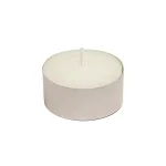 LUMABASE Extended Burn Unscented Tea Light Candles, 100-Count thumbnail 1