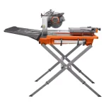 RIDGID 8 in. Wet Tile Saw with Stand, 12 Amp Corded Tile Saw with Extended Rip Capacity thumbnail 4