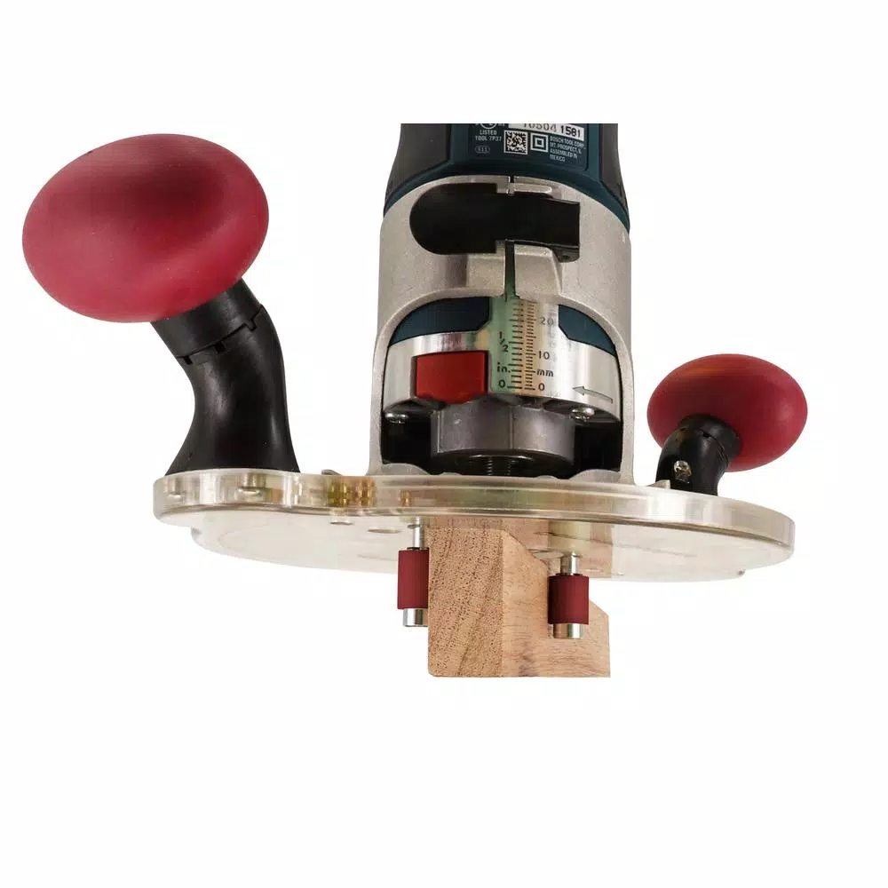 Milescraft CompactSubBase Router Attachment for Compact and Trim Routers