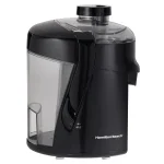 Hamilton Beach HealthSmart 400-Watt Centrifugal Juice Extractor, 12 oz. Capacity, Black thumbnail 1