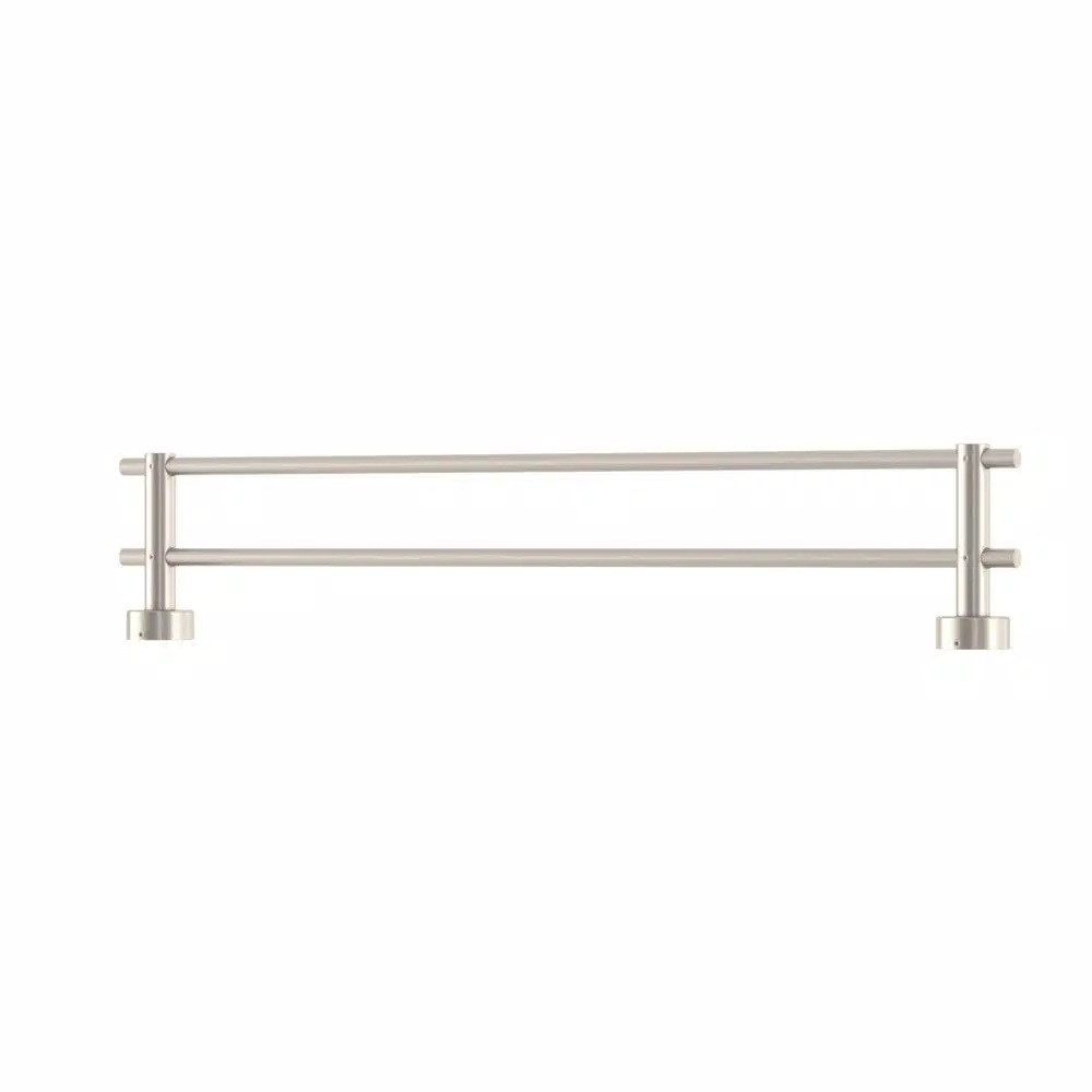 Glacier Bay Innburg 24 in. Double Towel Bar, Brushed Nickel