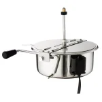 Great Northern Popcorn Lincoln 8 oz. Black Popcorn Machine with Mobile Serving Cart thumbnail 5