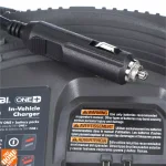 RYOBI 18V ONE+ In-Vehicle Dual Chemistry Charger for 12V DC Outlet thumbnail 7