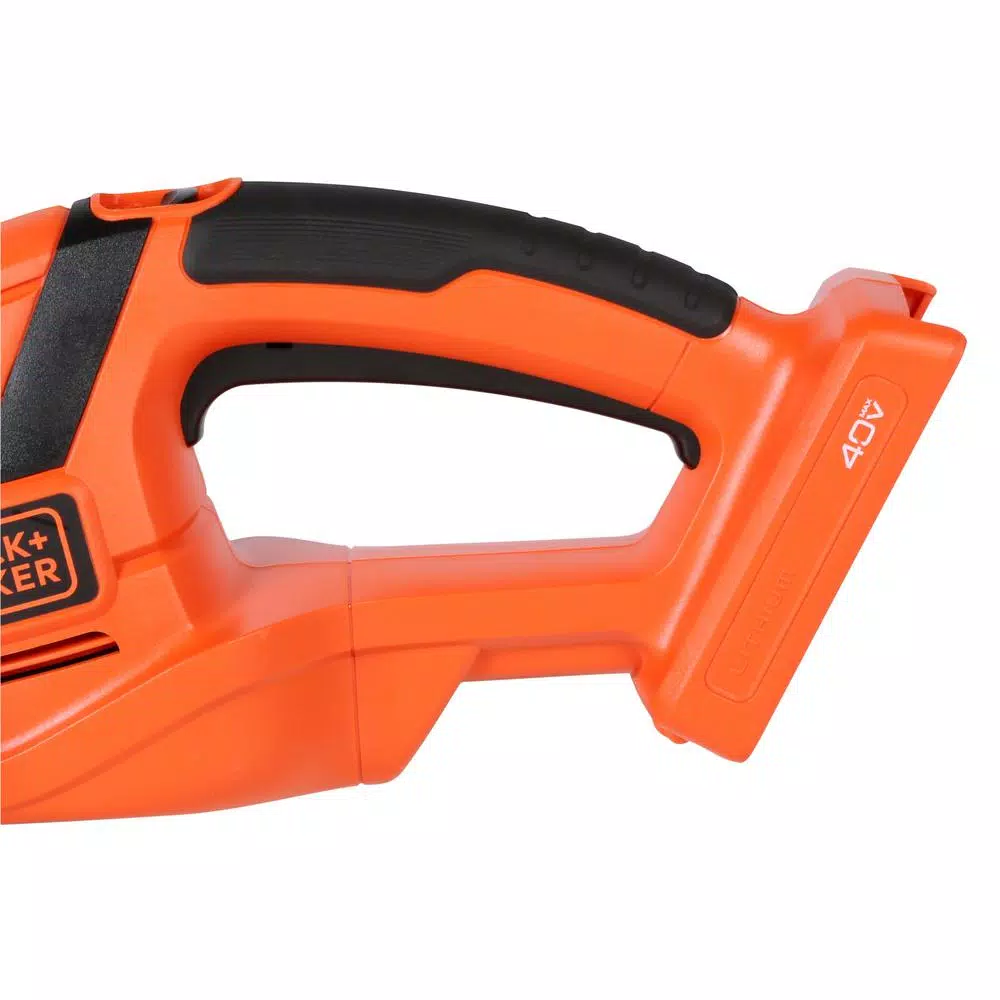 BLACK+DECKER 24 in. 40V MAX Cordless Lithium-Ion Hedge Trimmer, Tool Only