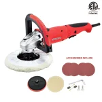 Boyel Living 7.5 Amp 7 in. Variable Speed Corded Polisher, Buffer, and Disc Sander thumbnail 1