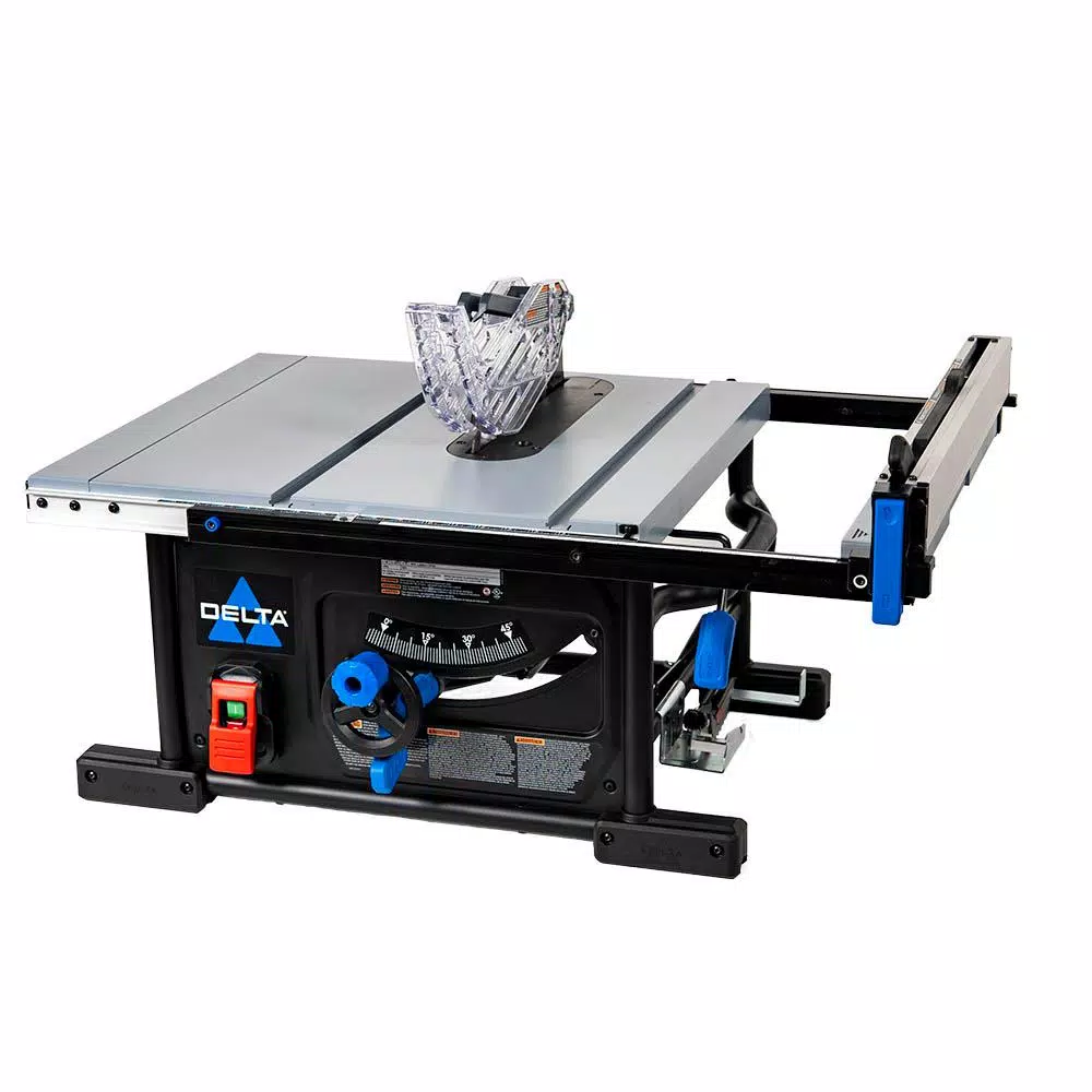 Delta 36-6013 10 in. Portable Contractor Table Saw, 15 Amp
