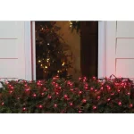 Northlight 4 ft. x 6 ft. Pink Mini Net Style Christmas Lights with Green Wire, 150 Bulbs thumbnail 2