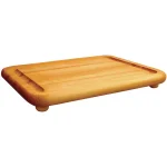Catskill Craftsmen Jumbo Carver Hardwood Cutting Board with Feet thumbnail 1