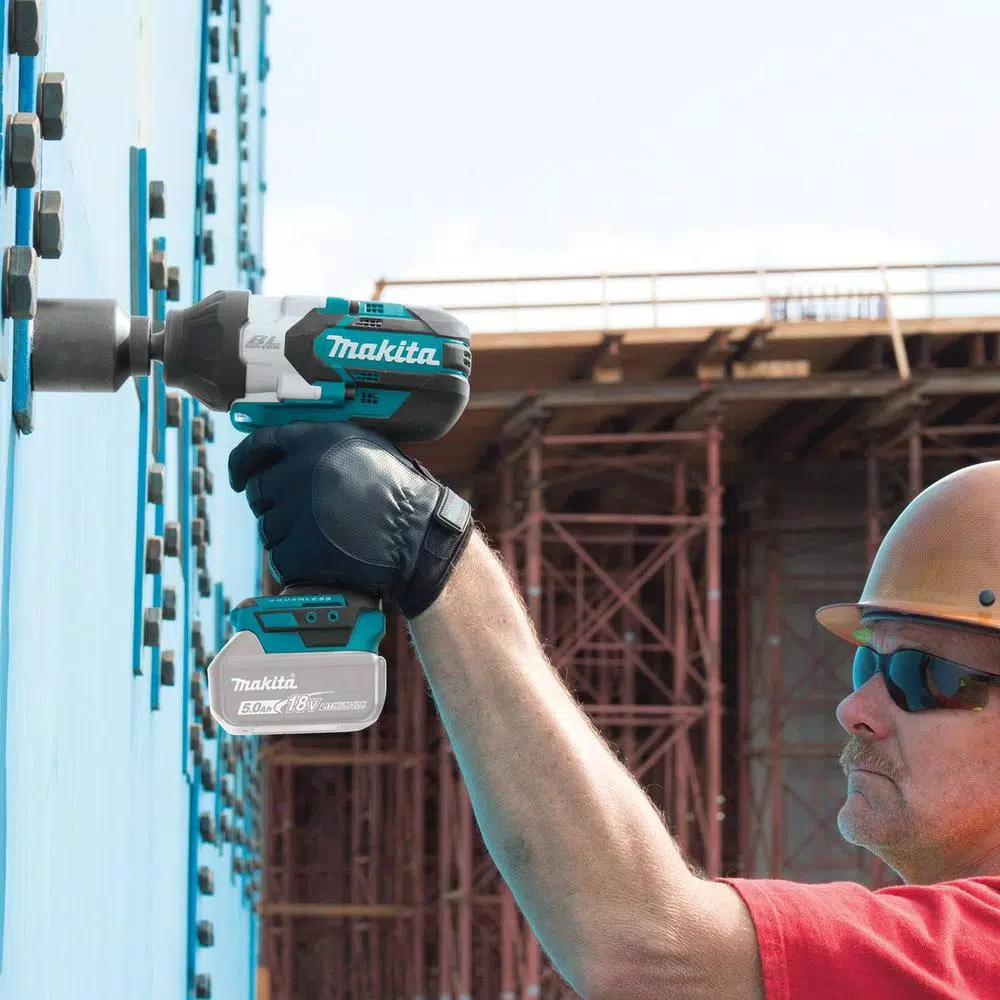 Makita 18V X2 LXT 36V Cordless SDS-MAX Rotary Hammer Kit with 1/2 in. Impact Wrench Bonus