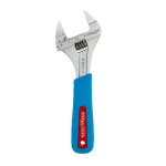 Channellock 8 in. Slim Jaw Adjustable Wrench with Code Blue Comfort Grip thumbnail 1