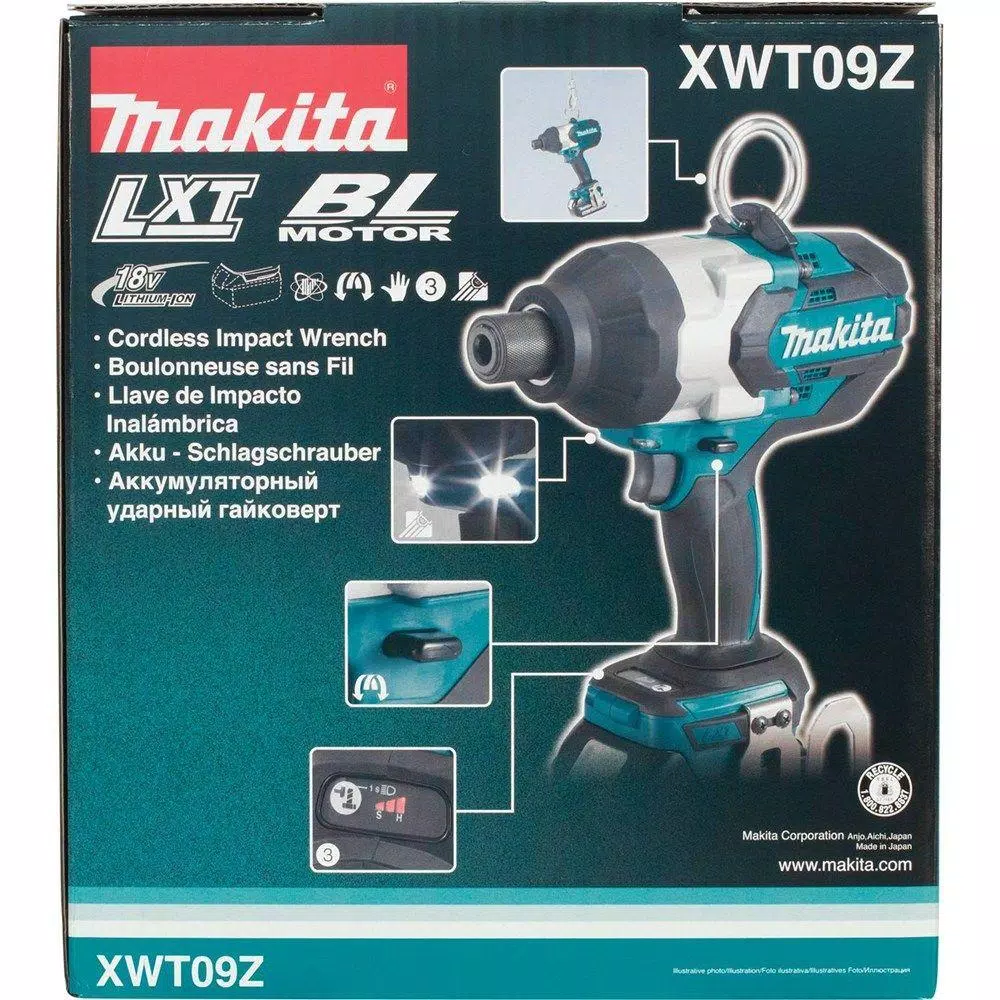 Makita 18V LXT Brushless High Torque 7/16 in. Hex Impact Wrench (Tool Only)