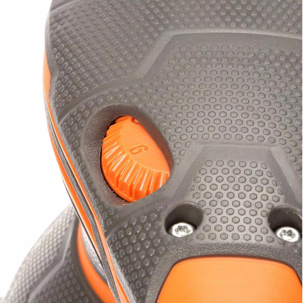 RIDGID 5 in. Corded Random Orbital Sander with AIRGUARD Technology, 3 Amp, Variable Speed