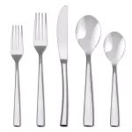 Hampton Signature Totem 20-Piece 18/0 Stainless Steel Flatware Set, Service for 4 thumbnail 1
