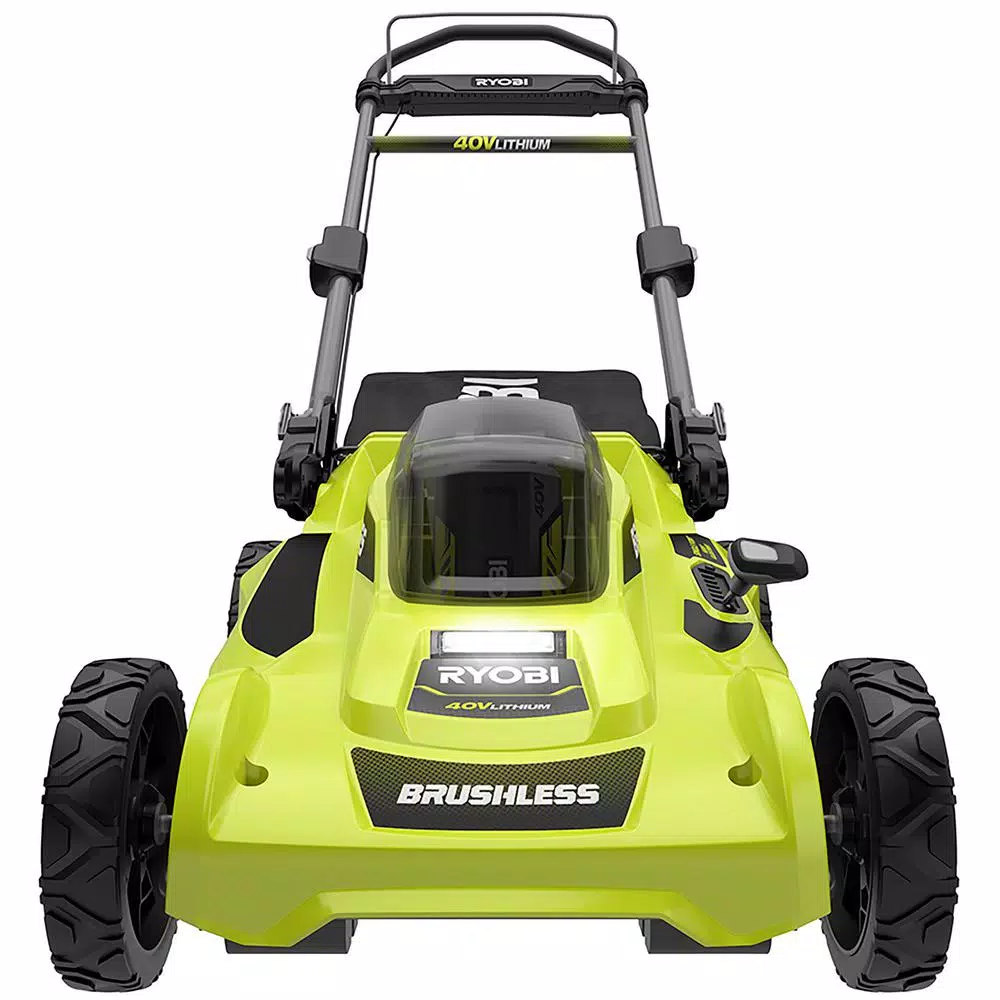 RYOBI 40V 20 in. Brushless Cordless Push Lawn Mower with 6 Ah Battery and Charger Included