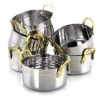 Gibson Home Lannister 0.5 qt. Round Stainless Steel Mini Dutch Oven, 6-Pack thumbnail 1
