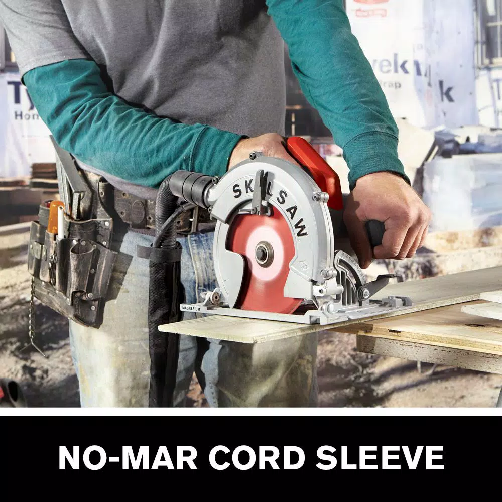 SKILSAW 7-1/4 in. 15 Amp Sidewinder Corded Circular Saw for Fiber Cement with Diablo Blade