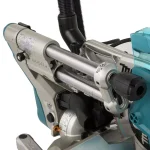 Makita 10 in. Dual Bevel Sliding Compound Miter Saw with Laser & Bonus 16-Gauge Finish Nailer thumbnail 4