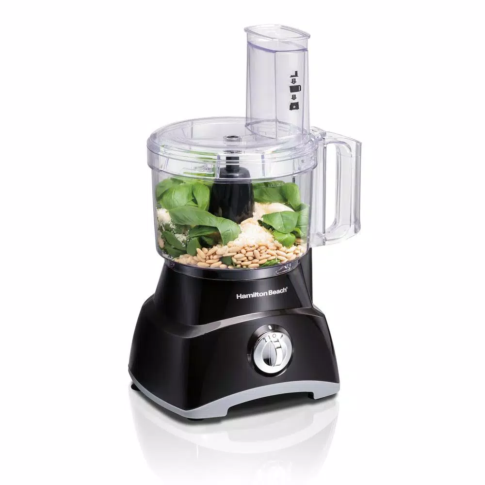 Hamilton Beach 8-Cup Food Processor, 450-Watt, 2-Speed with Pulse, Black