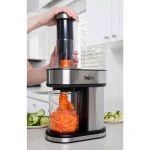 Total Chef Electric Vegetable Spiralizer with 3 Interchangeable Blades thumbnail 5