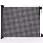 Perma Child Safety Extra Wide Outdoor Retractable Gate, 33 in. H x 71 in. W, Black thumbnail 1
