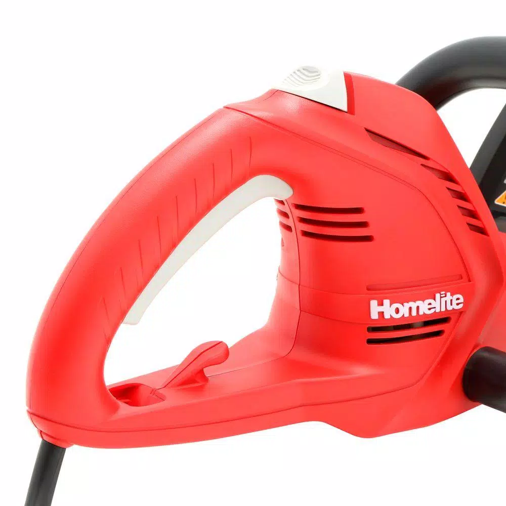 Homelite 22 in. 3.7 Amp Electric Hedge Trimmer with HedgeSweep Debris Shield