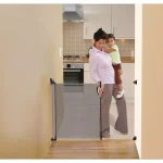 Dreambaby Retractable Indoor/Outdoor Safety Gate, Grey, Fits Up to 55 in. Wide thumbnail 4