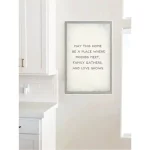 Petal Lane Home May Your Days Be Filled Magnetic Memo Board, Ebony Frame, 24 x 32 in. thumbnail 2