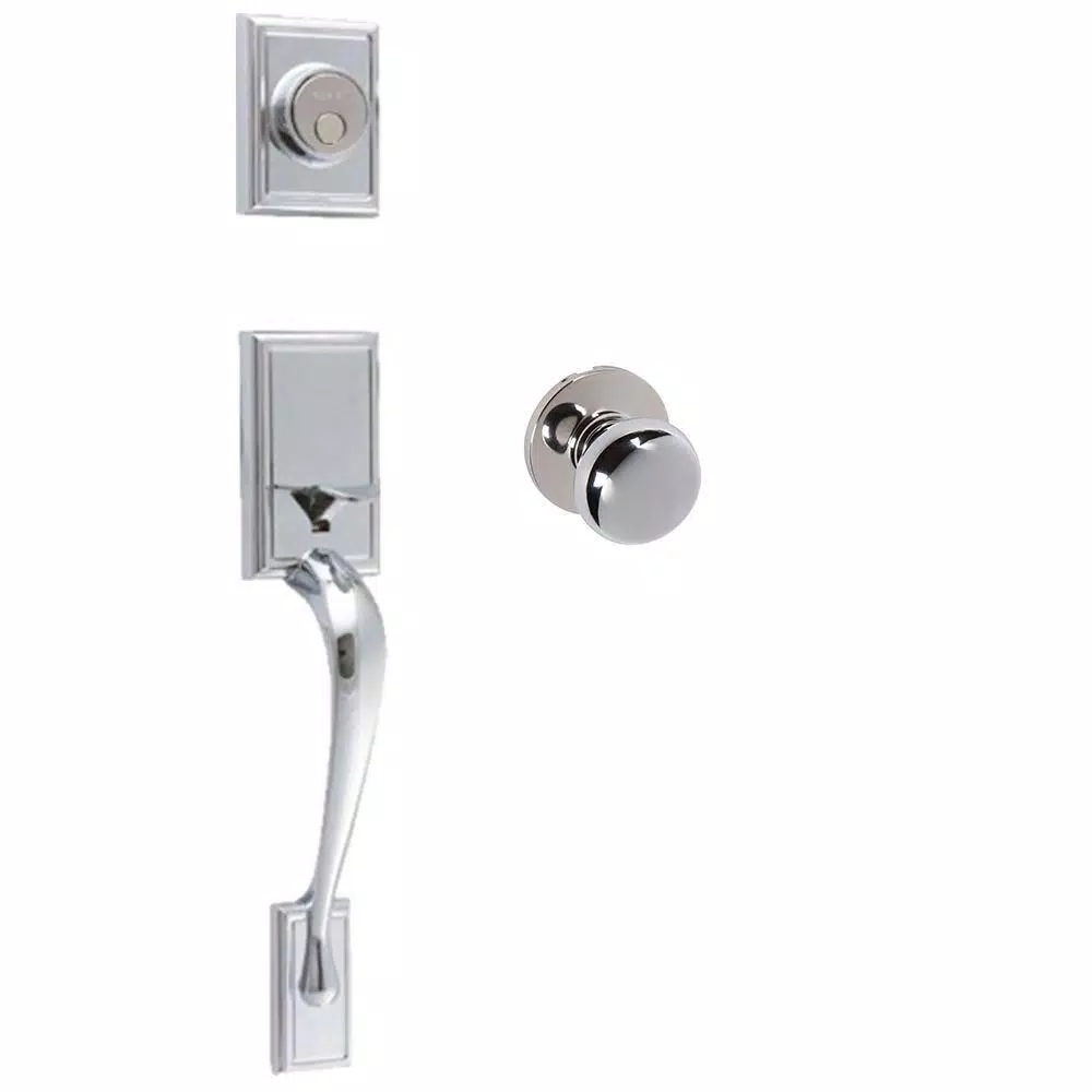Delaney Kellington Delaney Polished Chrome Single Dummy Entry Door Handleset