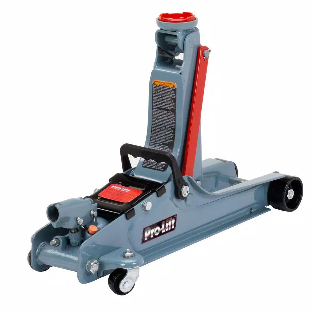 Pro-Lift 2 Ton Low Profile Hydraulic Floor Jack, Heavy Duty Steel Construction