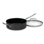 Cuisinart Chef's Classic 3.5 Qt. Hard-Anodized Aluminum Nonstick Saute Pan with Glass Lid, Black thumbnail 1