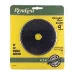 RemGrit 4 in. Carbide Grit Circular Saw Blade, 3/4 in. Arbor, Coarse Grit thumbnail 2