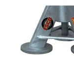 ESCO 5-Ton Performance Axle Top Post Jack Stands, Pair thumbnail 3