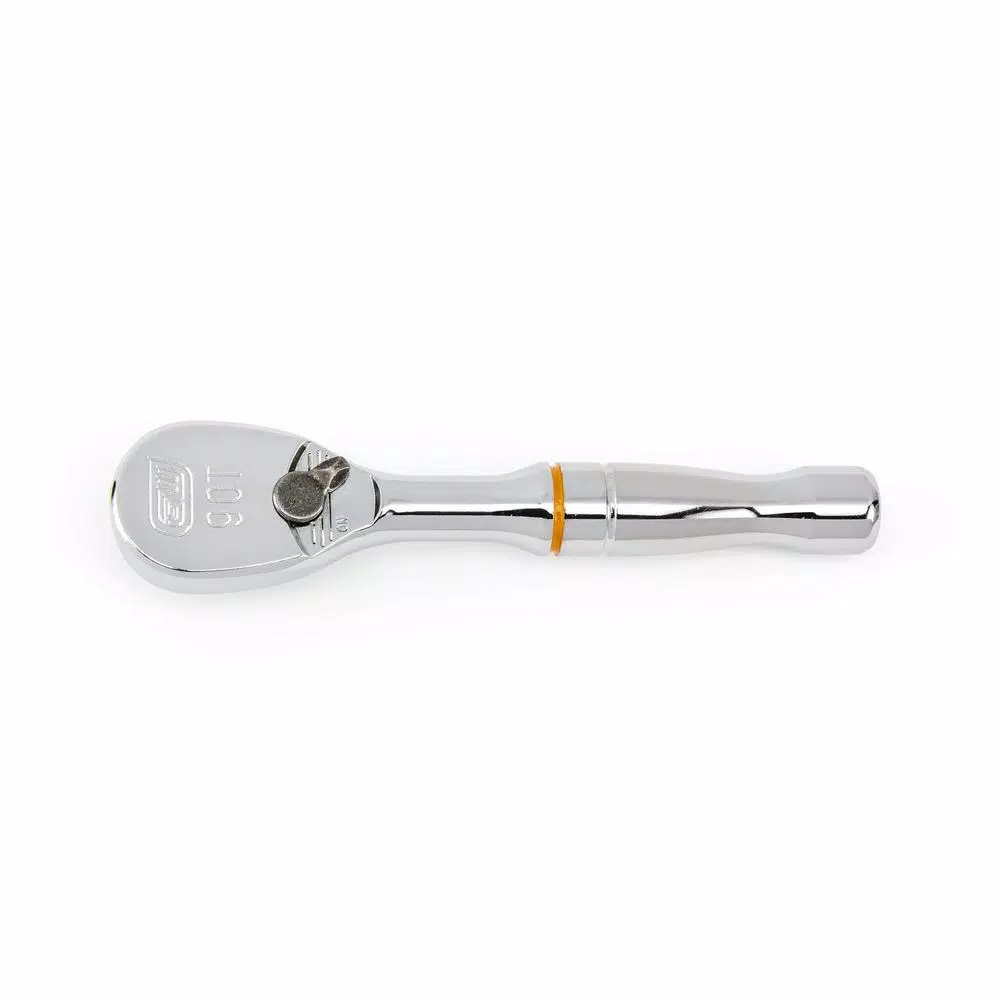 GEARWRENCH 3/8 in. Drive 90-Tooth Compact Head Teardrop Ratchet Set, 2-Piece