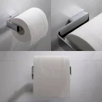 KRAUS Stelios Chrome Toilet Paper Holder, Solid Brass Wall Mount thumbnail 3