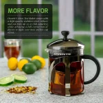 Ovente 2.5-Cup Glass Tea Maker with Removable Stainless Steel Infuser and Measuring Scoop thumbnail 6