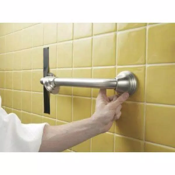 Moen SecureMount 3.17 in. Stainless Steel Grab Bar Anchors